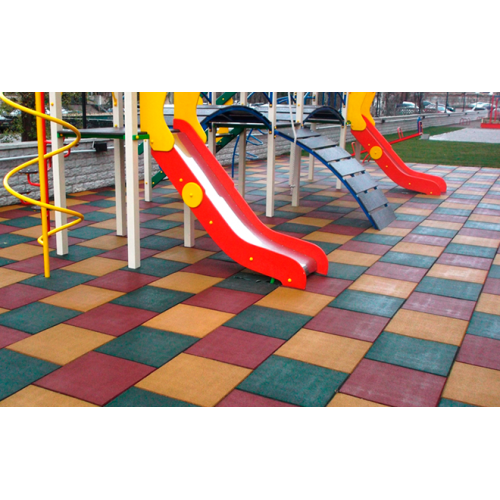 Гумова плитка ECO-GUMA 500 х 500 х 30 мм