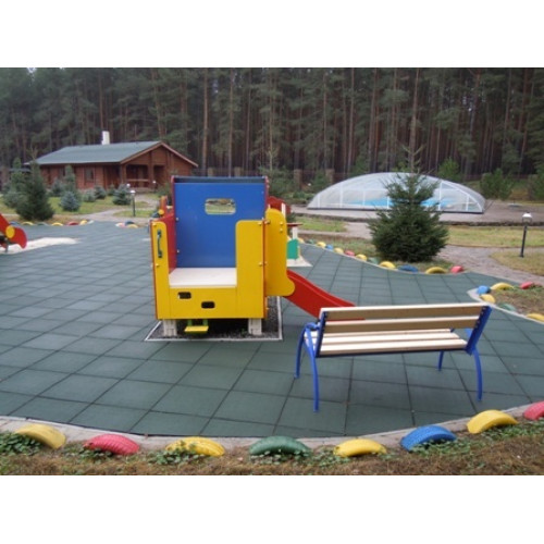 Гумова плитка ECO-GUMA 1000 х 1000 х 30 мм