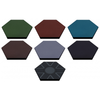 Резиновая плитка ECO-GUMA 470 х 470 х 25 мм