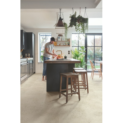 Вінілове покриття Quick-Step ILLUME Бетон галька AVMTU40276 (5+1мм)