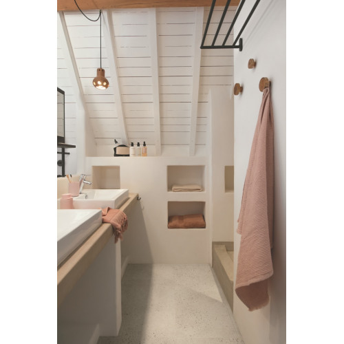 Вінілове покриття Quick-Step ILLUME Бетон устриця AVMTU40275 (5+1мм)