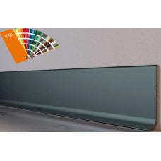 Плінтус алюмінієвий накладний плоский 60 мм ALU-N6012 RAL