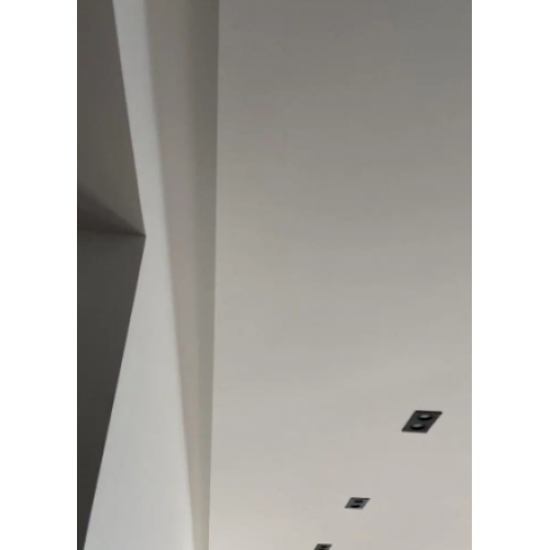 Профіль світло-тіньового шва від 50 мм для LED підсвічування Білий RAL