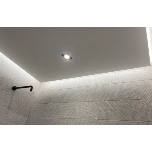 Профіль світло-тіньового шва від 50 мм для LED підсвічування Білий RAL