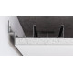 Профіль тіньового шва 12x25 мм Білий
