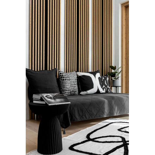 Декоративна стінова панель МДФ WOODLINE WL 2700х300 Дуб світлий