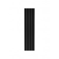 Декоративна стінова панель МДФ WOODLINE WL 2700х300 Матовий Чорний