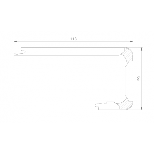 Ламінована накладка на сходи колекція CLASSIC