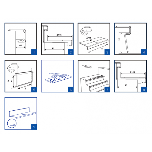 Ламінована накладка на сходи колекція CLASSIC