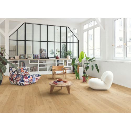 Виниловое покрытие Quick-Step BLOOM Дуб элегантный натуральный AVMPU40316 (5+1мм)