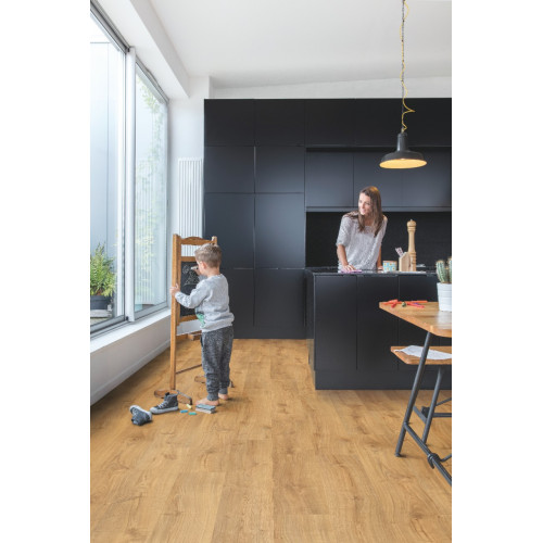 Вінілове покриття Quick-Step BLOOM Дуб осінній медовий AVMPU40088 (5+1мм)