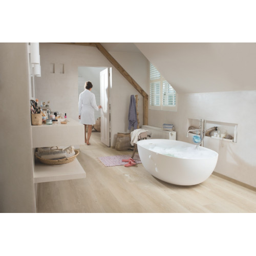 Вінілове покриття Quick-Step BLOOM Дуб морський бриз бежевий AVMPU40080 (5+1мм)