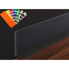 Плінтус алюмінієвий накладний L-профіль 40 мм (Р-7-40) RAL