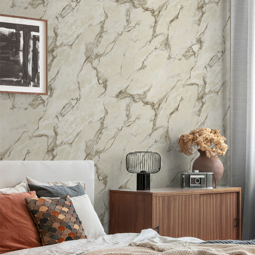 Вінілові шпалери AdaWall Beta 1109-3 Бежевий