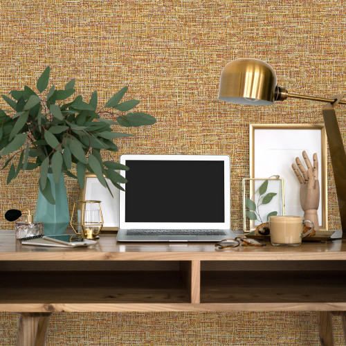 Вінілові шпалери AdaWall Beta 1111-4 Помаранчевий