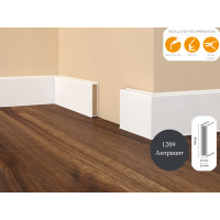 Плінтус МДФ Dollken Cubu 80 мм 1209 Антрацит