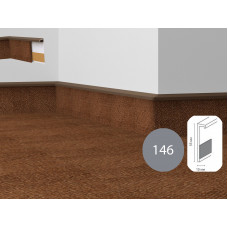 Плінтус для ковроліну Dollken TLE-55 Сірий 146