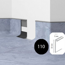 Плінтус Dollken EL 3.5 Чорний 110/W225