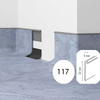 Плінтус Dollken EL 3.5 Білий 117