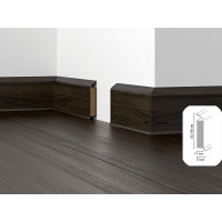 Плінтус МДФ Dollken EP60 60мм (колір з асортименту)