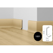 Плінтус МДФ Dollken S-60 flex чорний 1001