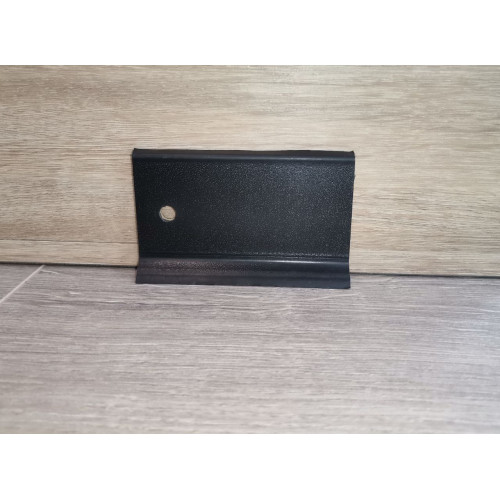 Плінтус МДФ Dollken S-60 flex чорний 1001