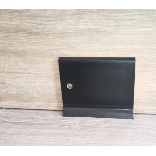 Плінтус МДФ Dollken S-80 flex Чорний 1144