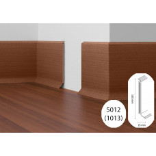 Плінтус МДФ Dollken S-100 flex Білий 1012 (5012)