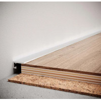 Мікроплінтус алюмінієвий профіль Анод