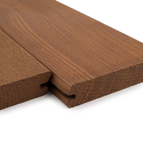 Термо-сосна фасадна дошка Bauwood BF-2 (110 - 130 мм)