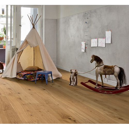 Паркетна дошка Parador Дуб натур мат лак V0, колекція Basic 11-5, арт.1595131, пр-во Німеччина