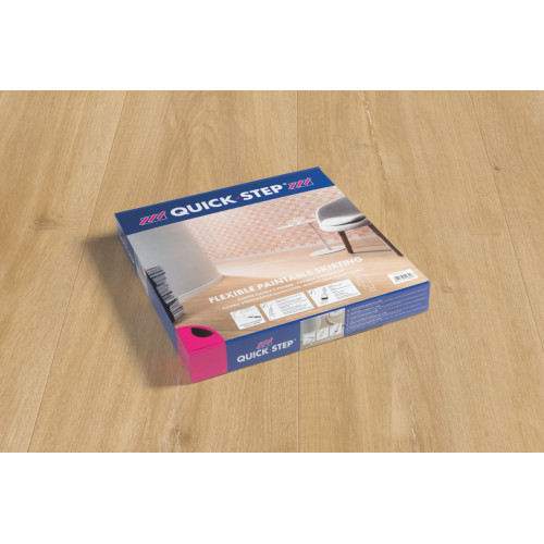Плінтус гнучкий QUICK-STEP під фарбування 40мм