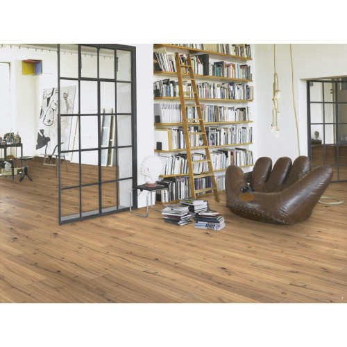 Паркетна дошка Parador TT8 V4 Дуб класик браш handscraped біле масло Natur Plus 1739959