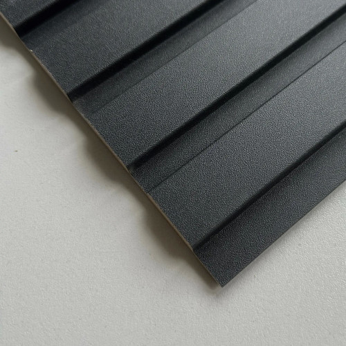 Декоративна стінова панель Super Profil (рейкова) Антрацит