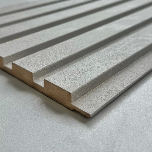 Декоративна стінова панель Super Profil (рейкова) Бетон світлий