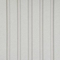 Декоративна стінова панель Super Profil (рейкова) Цемент Білий