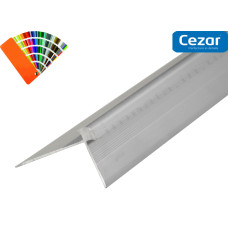 Профіль алюмінієвий Cezar LVT-SPC Z5 срібло Cezar для сходів