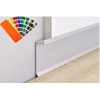 Плінтус алюмінієвий прихованого монтажу 40 мм (Р-1-40) RAL