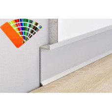 Плінтус алюмінієвий прихованого монтажу 40 мм (Р-1-40) RAL