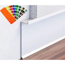 Плінтус алюмінієвий прихованого монтажу 60 мм (P-1-60) RAL