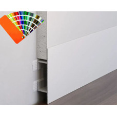 Плінтус алюмінієвий 60 мм (P-6-60) RAL