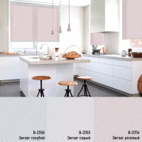 Рулонні штори Зигзаг на замовлення 40 х 80