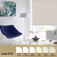 Рулонні штори Слім Блекаут на замовлення 40 х 80