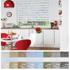 Рулонні штори День-ніч Барселона на замовлення 40 х 80