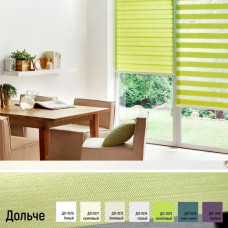 Рулонні штори День-Ніч Дольче на замовлення 40 х 80