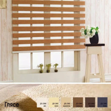 Рулонні штори День-Ніч Глясе на замовлення 40 х 80