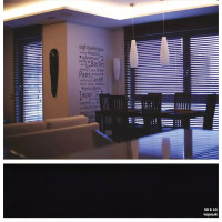 Дерев'яні жалюзі Чорні 50 х 80