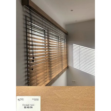 Дерев'яні жалюзі Лісовий горіх 50 х 80