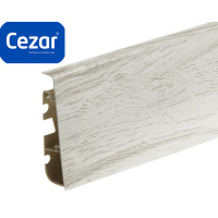 Плінтус пластиковий Cezar Hi Line Prestige ПВХ Дуб Матовий