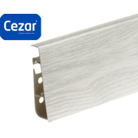 Плінтус пластиковий Cezar Hi Line Prestige ПВХ Дуб Nike Матовий
